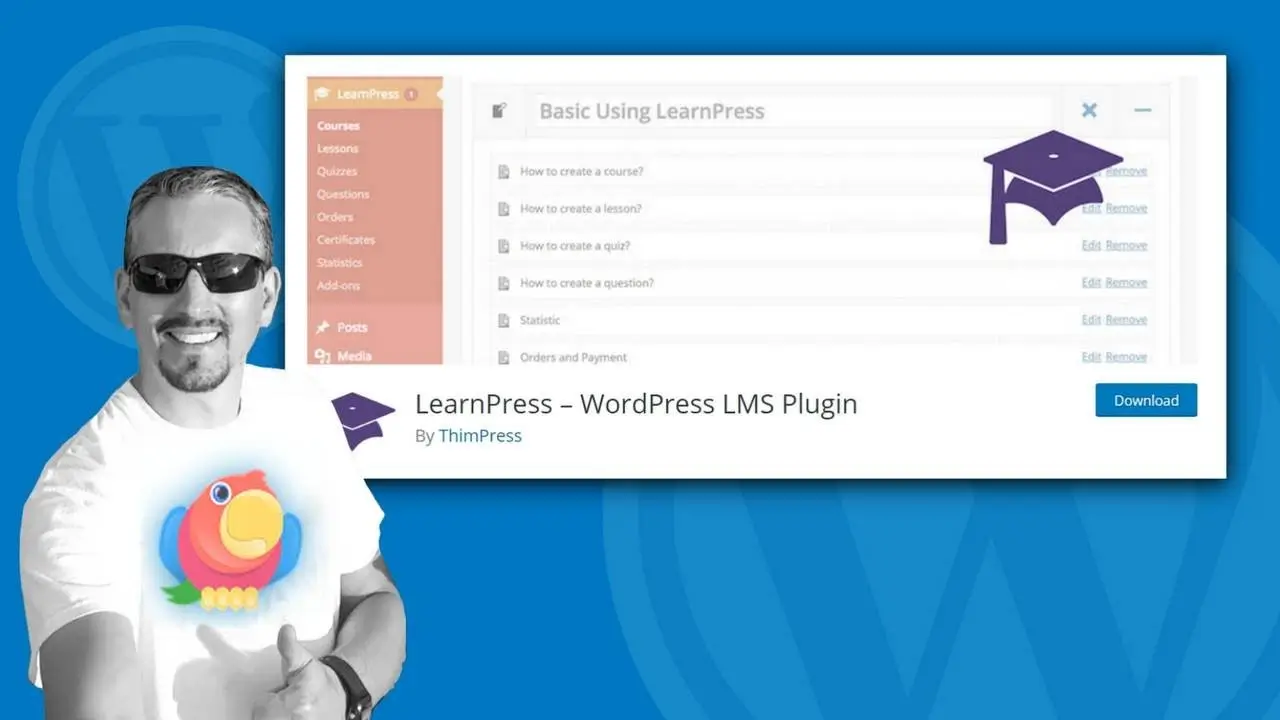 Tạo khóa học online cho website WordPress