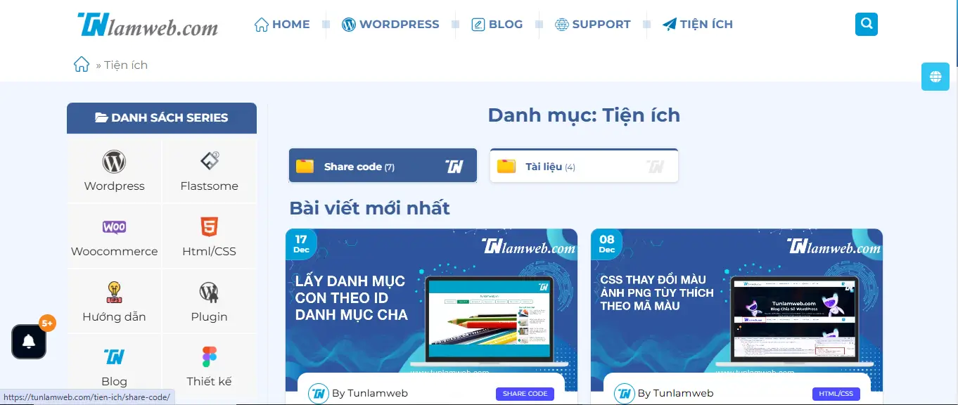 Code Hiển thị danh mục con trong danh mục cha ở Category