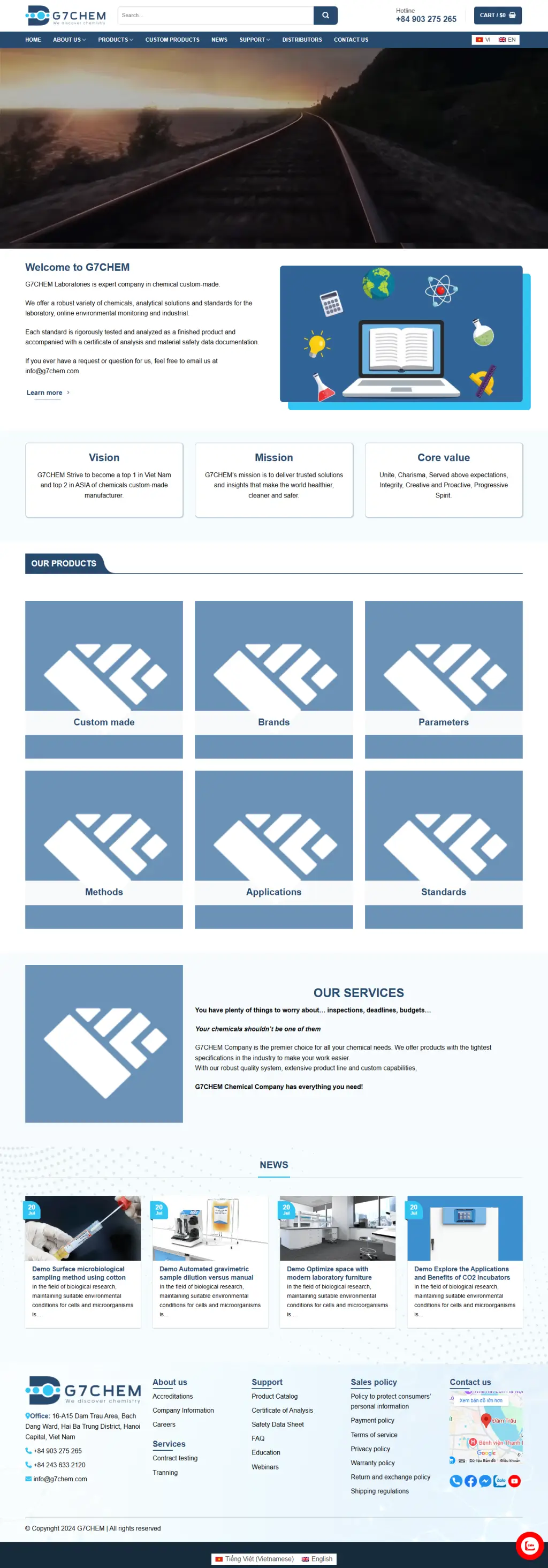 Website G7Chem 4 tunlamweb tkw g7chem 2