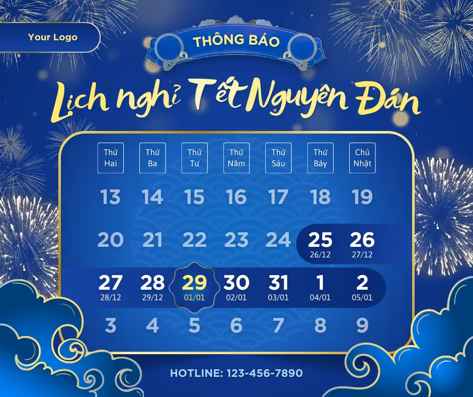 Mẫu banner tối giản cho mạng xã hội