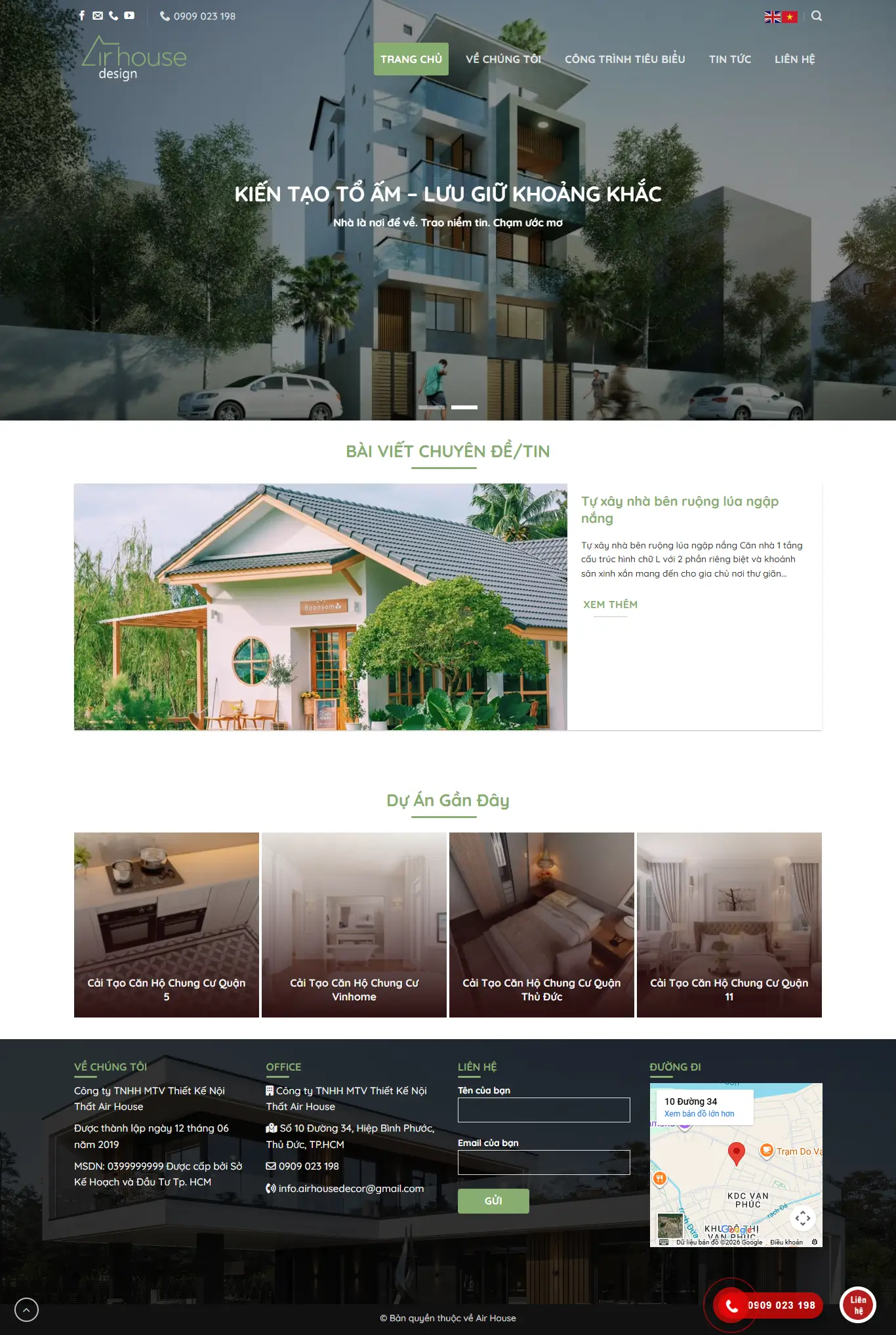 Thiết kế Website Air House Design 4 Thiet ke Website Air House Design