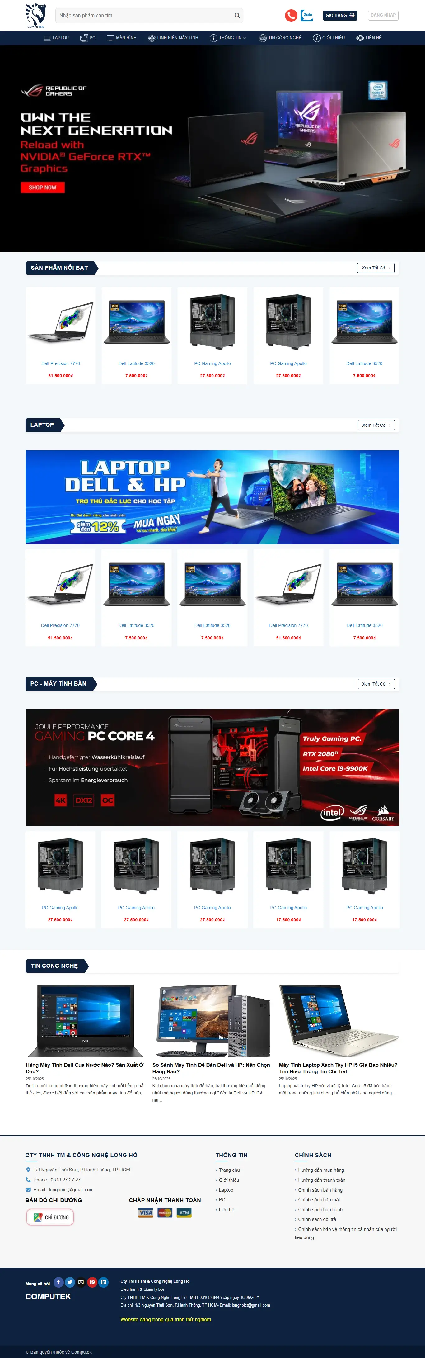Thiết kế Website Computek 4 Thiet ke Website Computek 2