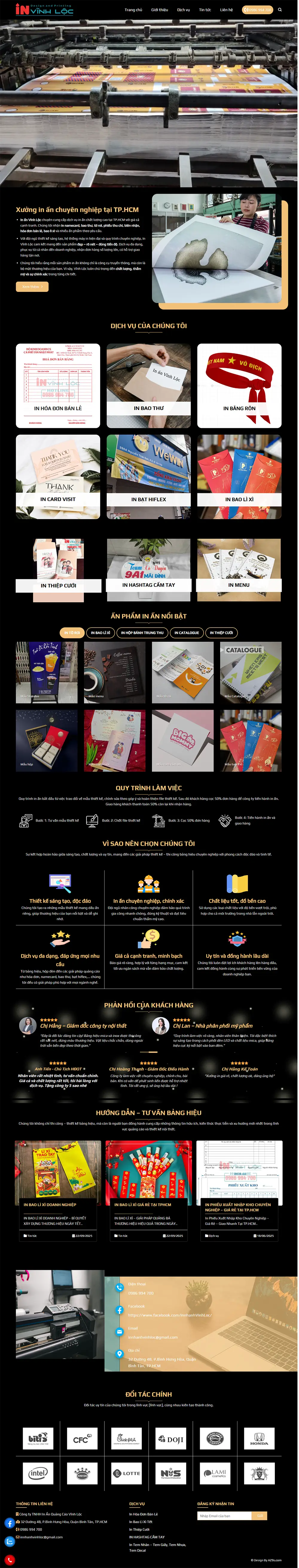 Thiet ke Website In An Vinh Loc 1