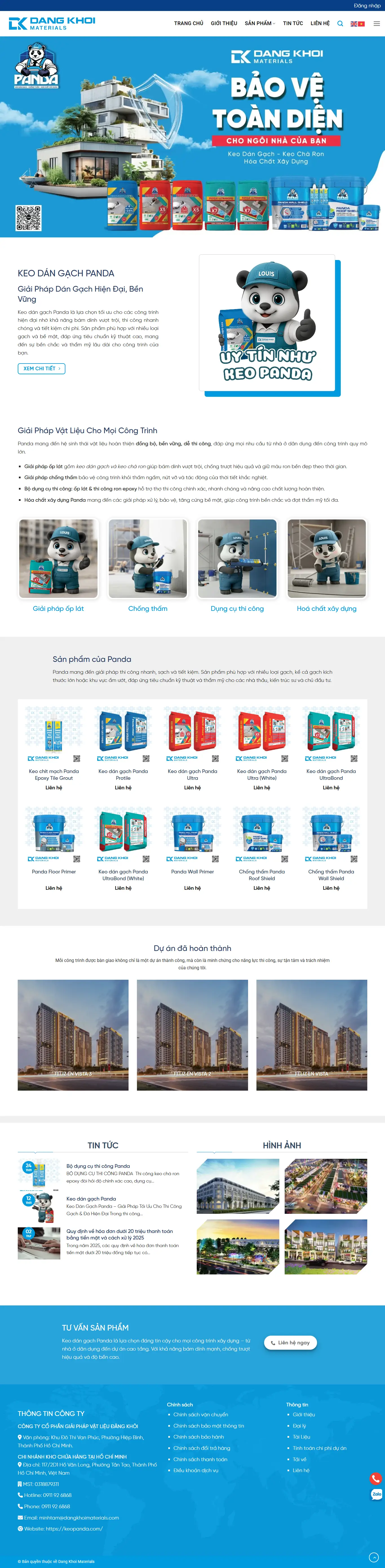 Thiet ke Website Keo Panda 2