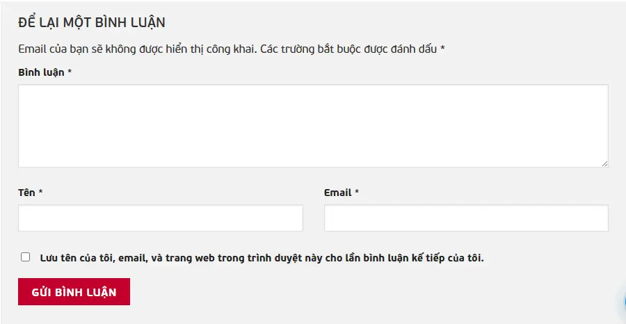 Cách Ẩn Trường “Trang web” Trong Form Bình Luận WordPress 3 Cách Ẩn Trường “Trang web” Trong Form Bình Luận WordPress