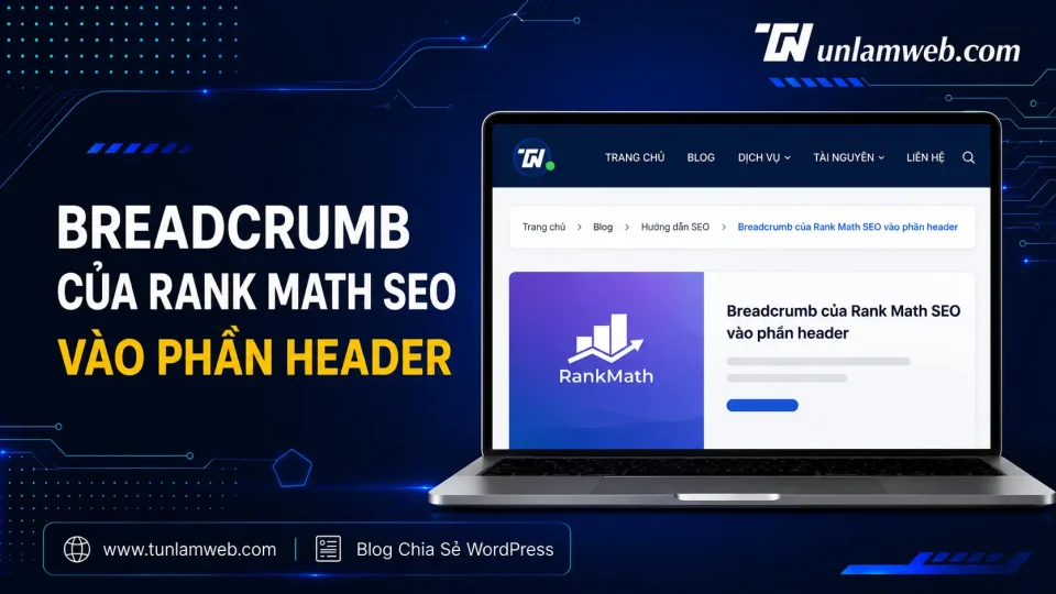 Thêm Breadcrumb của Rank Math SEO vào phần header 1 Blog Tunlamweb Wordress 21