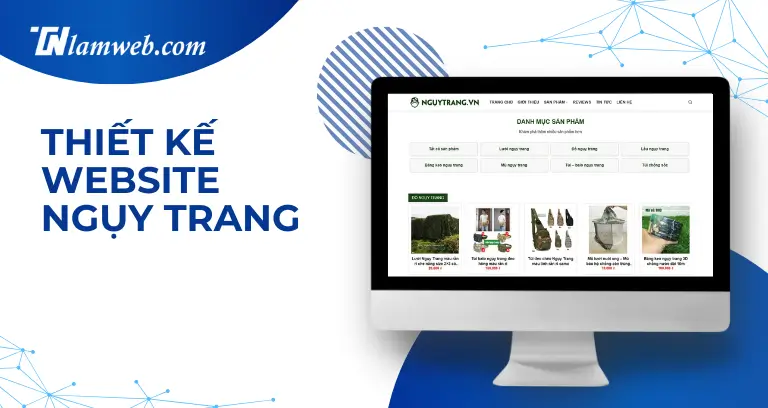 THIET KE WEBSITE NGUY TRANG 2