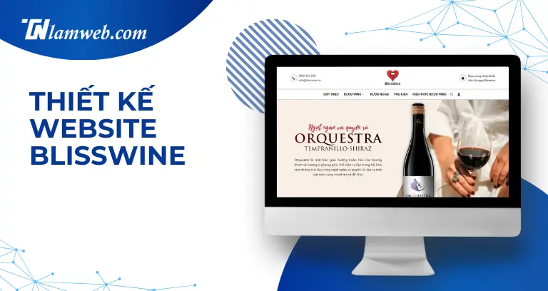 Thiet ke Website Blisswine