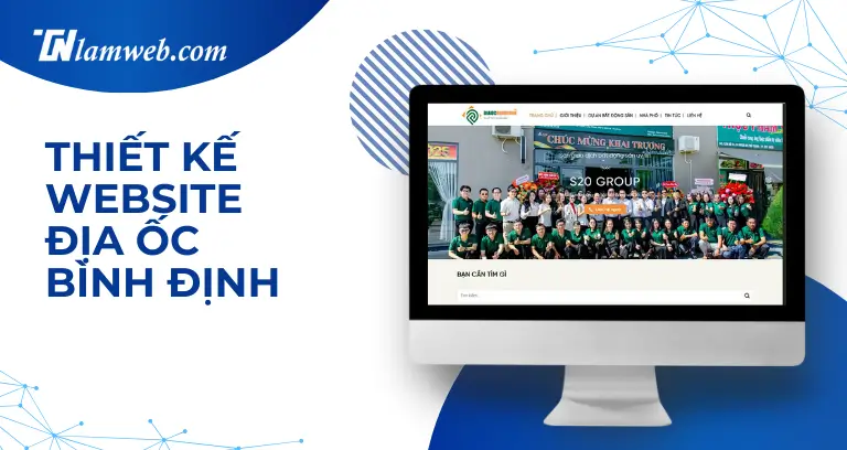 Dự án 10 Thiet ke Website Dia Oc Binh Dinh